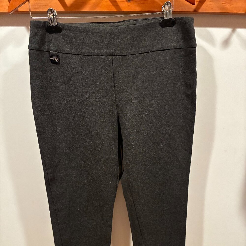 Lissette Trim Gray Slacks Size 12